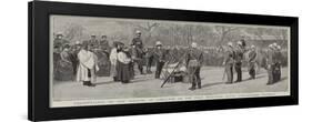 Presentation of New Colours at Gibraltar to the First Battalion South Staffordshire Regiment-null-Framed Premium Giclee Print