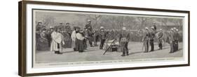 Presentation of New Colours at Gibraltar to the First Battalion South Staffordshire Regiment-null-Framed Giclee Print