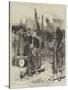 Presentation of New Colours to the 42nd Highlanders-Charles Robinson-Stretched Canvas