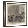 Presentation of Prizes by Prince Teck at the South Kensington Museum-Godefroy Durand-Framed Giclee Print