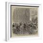 Presentation of Prizes by Prince Teck at the South Kensington Museum-Godefroy Durand-Framed Giclee Print