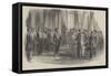 Presentation of the Address from the Irish Nation to the Sultan at Constantinople-null-Framed Stretched Canvas