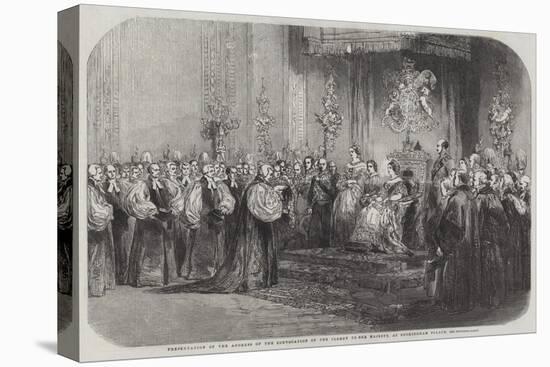 Presentation of the Address of the Convocation of the Clergy to Her Majesty, at Buckingham Palace-null-Stretched Canvas