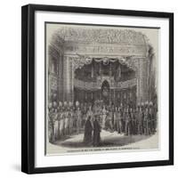 Presentation of the City Address to Her Majesty at Buckingham Palace-null-Framed Giclee Print