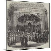 Presentation of the City Address to Her Majesty at Buckingham Palace-null-Mounted Giclee Print
