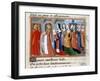 Presentation of the Dauphin Charles, 1403-null-Framed Giclee Print