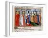 Presentation of the Dauphin Charles, 1403-null-Framed Giclee Print