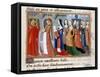 Presentation of the Dauphin Charles, 1403-null-Framed Stretched Canvas