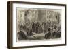 Presentation of the Freedom of the City of London to Garibaldi at Guildhall-null-Framed Giclee Print