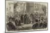 Presentation of the Freedom of the City of London to Garibaldi at Guildhall-null-Mounted Giclee Print