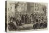 Presentation of the Freedom of the City of London to Garibaldi at Guildhall-null-Stretched Canvas