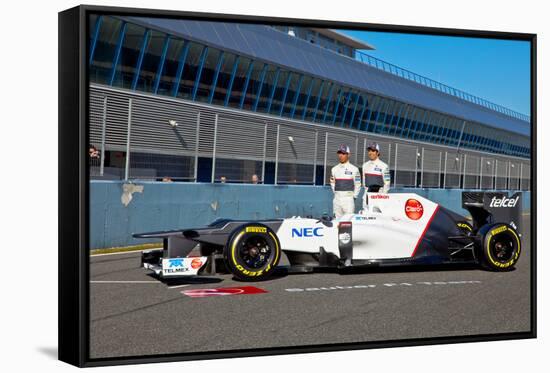 Presentation of the Sauber C-31, 2012-viledevil-Framed Stretched Canvas