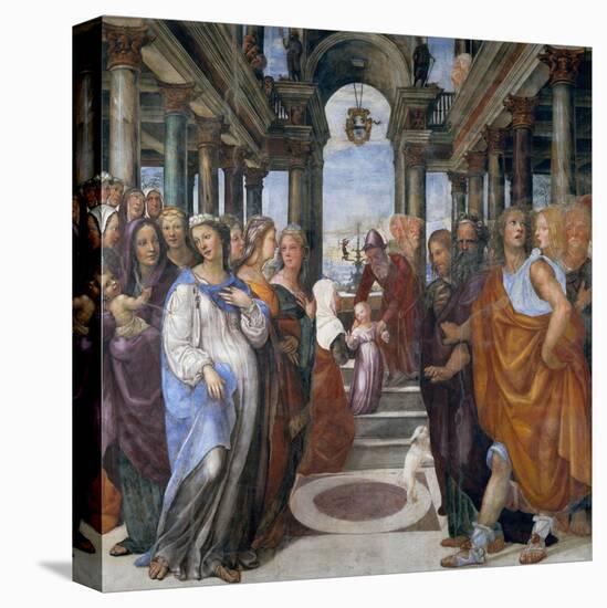 Presentation of the Virgin in the Temple-Sodoma-Stretched Canvas