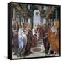 Presentation of the Virgin in the Temple-Sodoma-Framed Stretched Canvas