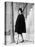 Presentation on August 9, 1960 of Fashion by Nina Ricci for Autumn-Winter 1960-1961-null-Stretched Canvas