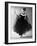 Presentation on February 27, 1963 of Fashion by Jacques Heim, Paris : Black Tulle Evening Dress-null-Framed Photo