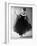 Presentation on February 27, 1963 of Fashion by Jacques Heim, Paris : Black Tulle Evening Dress-null-Framed Photo