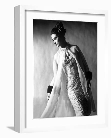 Presentation on February 27, 1963 of Jacques Heim Fashion, Paris-null-Framed Photo