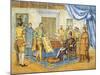 Presentation to Philip II of New Nobles from City of Valladolid-null-Mounted Giclee Print