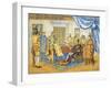 Presentation to Philip II of New Nobles from City of Valladolid-null-Framed Giclee Print