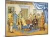 Presentation to Philip II of New Nobles from City of Valladolid-null-Mounted Giclee Print