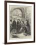 Presenting a Bouquet to Princess Louise on Landing at Halifax, Nova Scotia-null-Framed Giclee Print