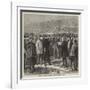 Presenting an Address to the King of Denmark at Thingvalla, Iceland-null-Framed Giclee Print