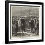 Presenting an Address to the King of Denmark at Thingvalla, Iceland-null-Framed Giclee Print