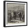 Presenting an Address to the King of Denmark at Thingvalla, Iceland-null-Framed Giclee Print