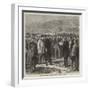 Presenting an Address to the King of Denmark at Thingvalla, Iceland-null-Framed Giclee Print