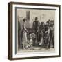 Presenting Osman Pasha with a Bouquet on His Arrival at His Hotel, Bucharest-null-Framed Giclee Print