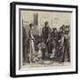 Presenting Osman Pasha with a Bouquet on His Arrival at His Hotel, Bucharest-null-Framed Giclee Print