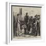 Presenting Osman Pasha with a Bouquet on His Arrival at His Hotel, Bucharest-null-Framed Giclee Print