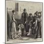 Presenting Osman Pasha with a Bouquet on His Arrival at His Hotel, Bucharest-null-Mounted Giclee Print