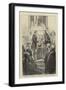 Presenting the Freedom of the City to Prince Arthur at Guildhall-Godefroy Durand-Framed Giclee Print