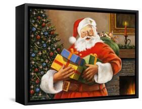 Presents from Santa-John Zaccheo-Framed Stretched Canvas