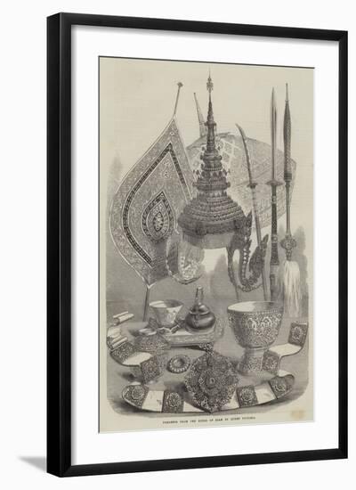 Presents from the Kings of Siam to Queen Victoria-null-Framed Giclee Print