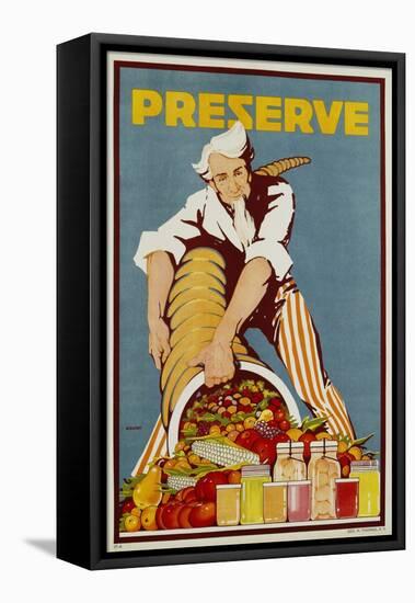 Preserve War Effort Poster-null-Framed Stretched Canvas