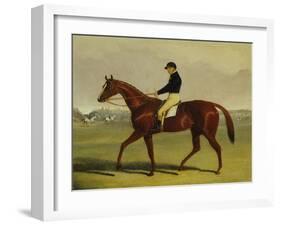 'Preserve' with Flatman Up at Newmarket, 1835-John Frederick Herring Jnr-Framed Giclee Print