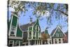 Preserved Historic Houses in Zaanse Schans-Amanda Hall-Stretched Canvas