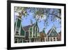 Preserved Historic Houses in Zaanse Schans-Amanda Hall-Framed Photographic Print