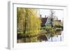 Preserved Historic Houses in Zaanse Schans-Amanda Hall-Framed Photographic Print