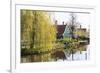 Preserved Historic Houses in Zaanse Schans-Amanda Hall-Framed Photographic Print