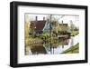 Preserved Historic Houses in Zaanse Schans-Amanda Hall-Framed Photographic Print