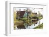 Preserved Historic Houses in Zaanse Schans-Amanda Hall-Framed Photographic Print