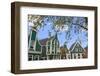 Preserved Historic Houses in Zaanse Schans-Amanda Hall-Framed Photographic Print