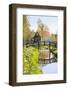 Preserved Historic Houses in Zaanse Schans-Amanda Hall-Framed Photographic Print