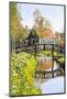 Preserved Historic Houses in Zaanse Schans-Amanda Hall-Mounted Photographic Print