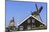 Preserved Historic Windmills and Houses in Zaanse Schans-Amanda Hall-Mounted Photographic Print