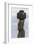 Preserved Original Moai in the Tahai Archaeological Zone-Michael Nolan-Framed Photographic Print